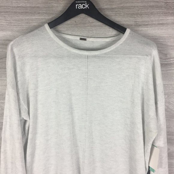 Poof Crew Neck Hi-Lo Knit Pullover - Picture 2 of 7